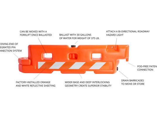 AR24x96 orange pointing out the features