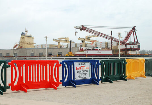 OTW Safety Barricade Photo Contest Entry Safe T Lite Dock