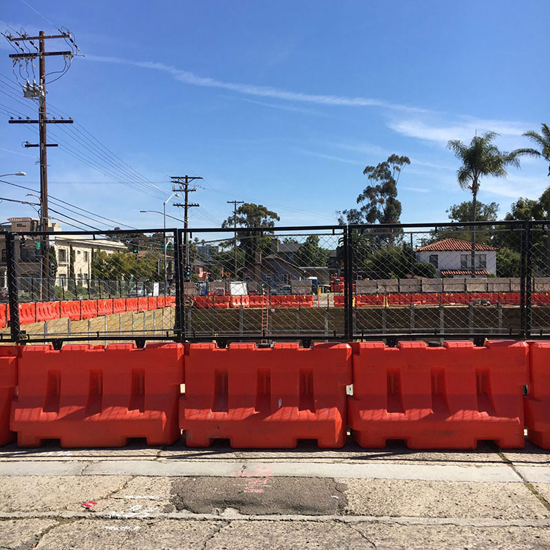 OTW42x72 LCD with fence panel construction in San Diego 3 JPG scaled