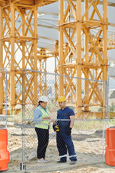 Gate Adapter at work site