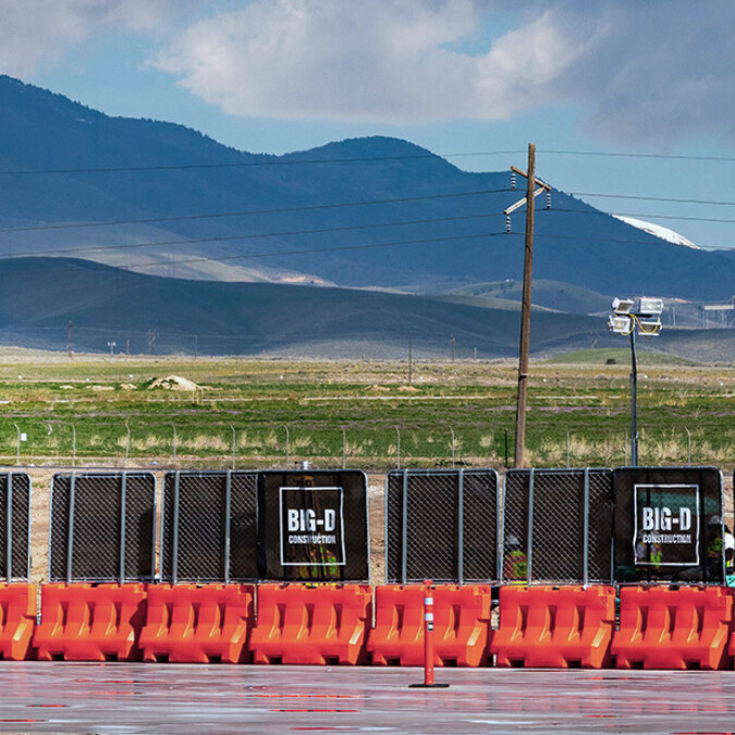 Barricade Fence Panel