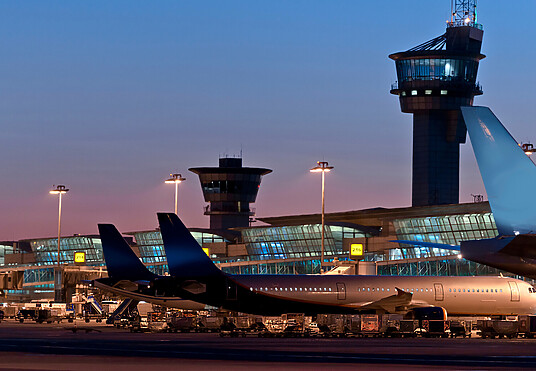 A control tower at an airport to increase safety in the industry
