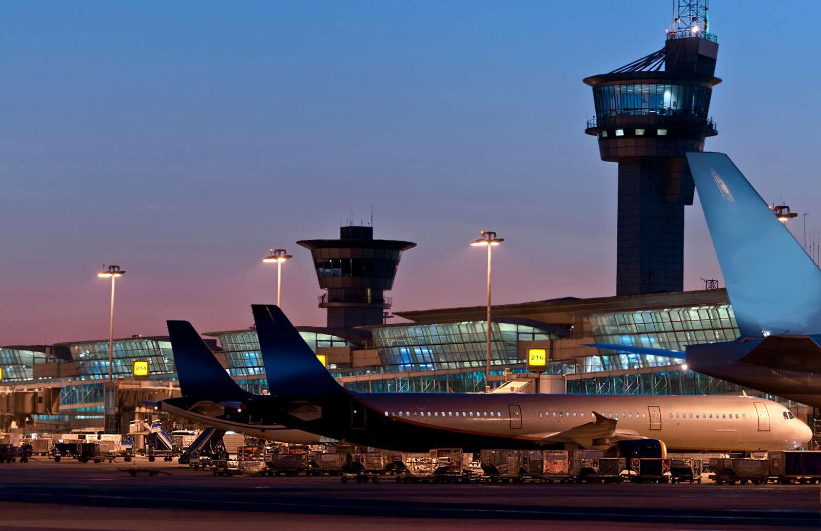 A control tower at an airport to increase safety in the industry